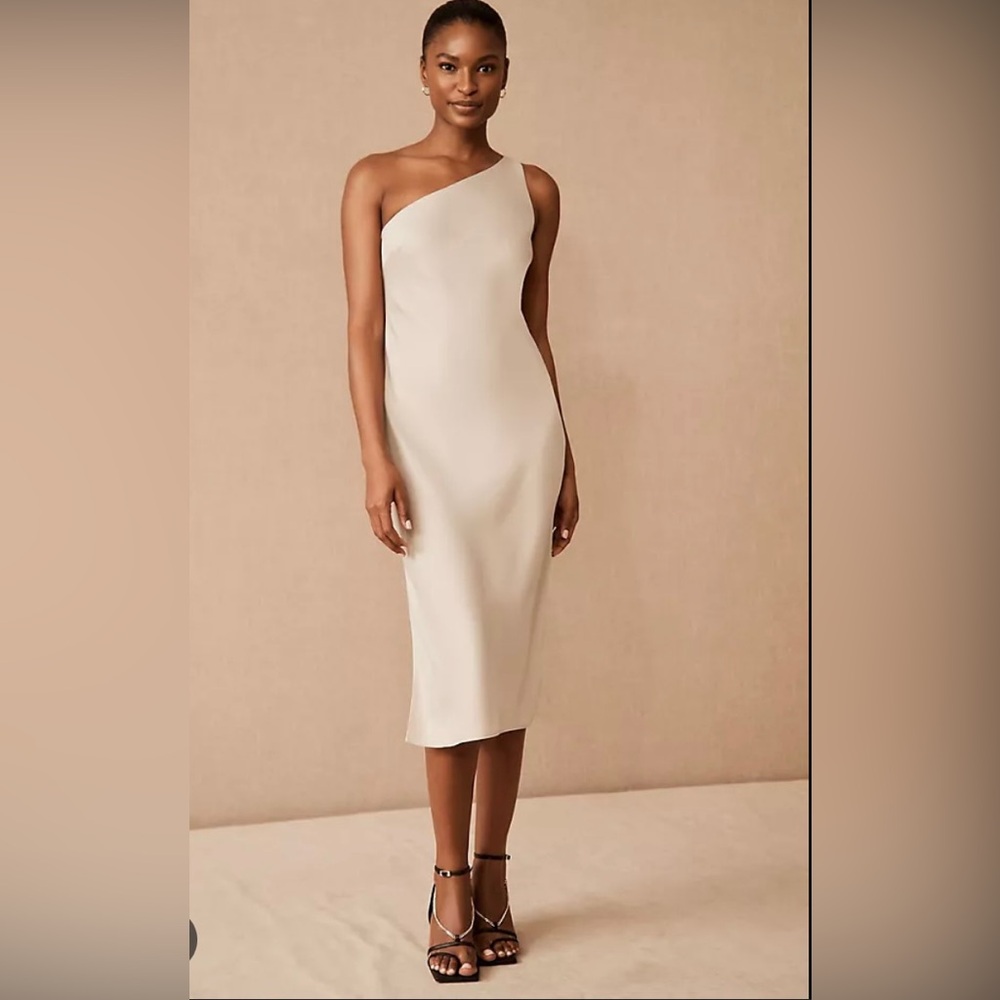 BHLDN satin dress